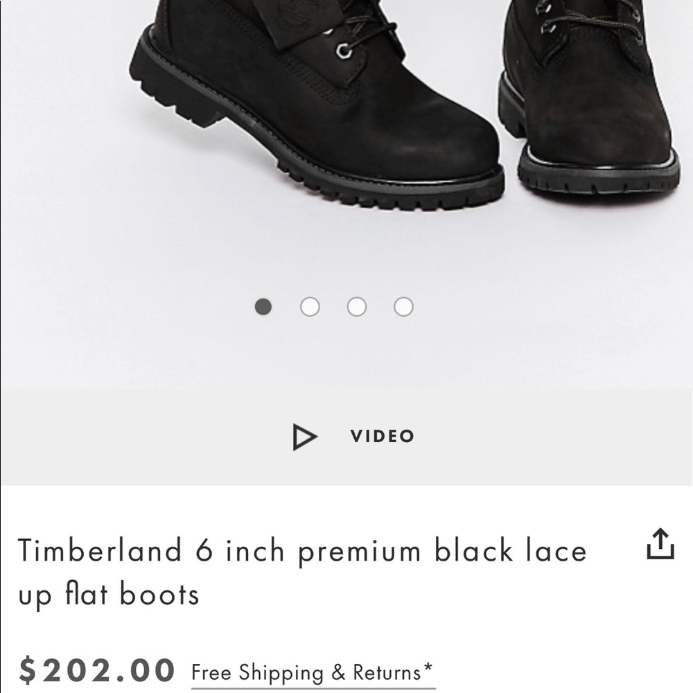 🍁🧡1 LEFT! TIMBERLAND Prem H2Oproof Nubuck Boot - Picture 8 of 8